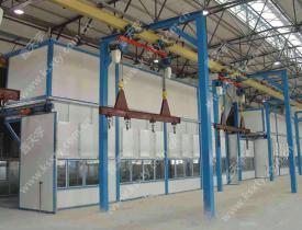 電泳生產(chǎn)線烘干固化設(shè)備