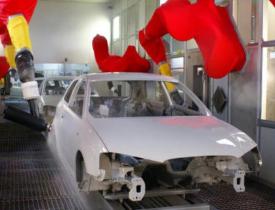 機器人噴涂漆膜厚度控制的含義