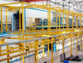 粉末噴塑流水線怎樣才能減少噴涂廢粉？